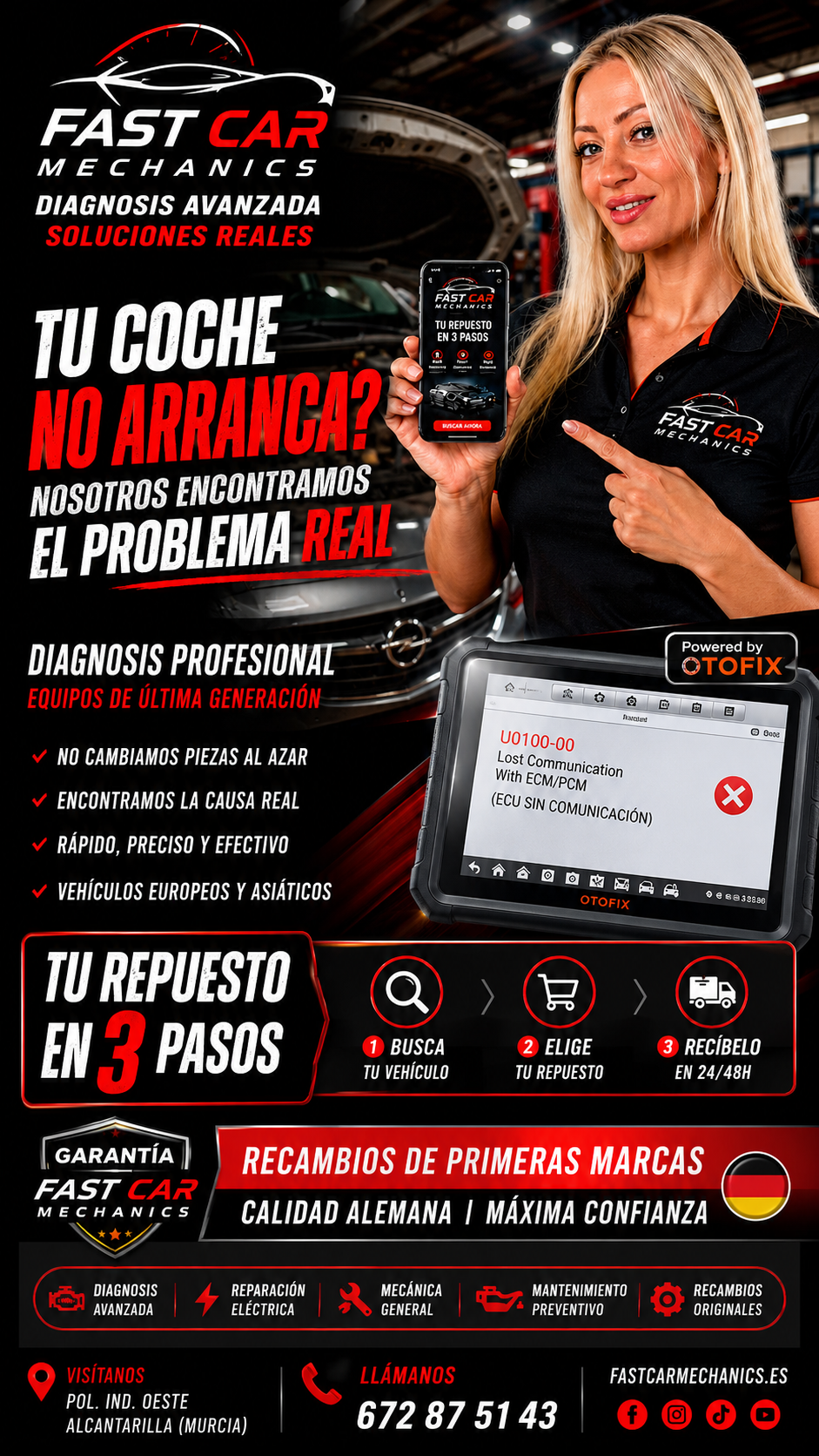 Diagnóstico y soluciones rápidas para tu coche